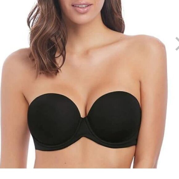 Wacoal Red Carpet Strapless Underwire Black Bra NWOT - Picture 5 of 15